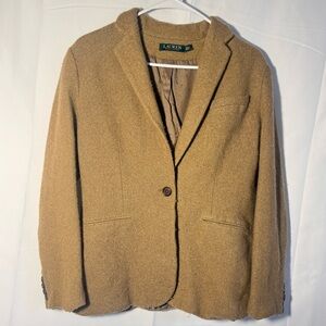 Ralph Lauren Women's Camel Blazer